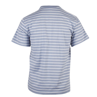 OBEY Men's Periwinkle White Stripe Bold Classic S/S T-Shirt