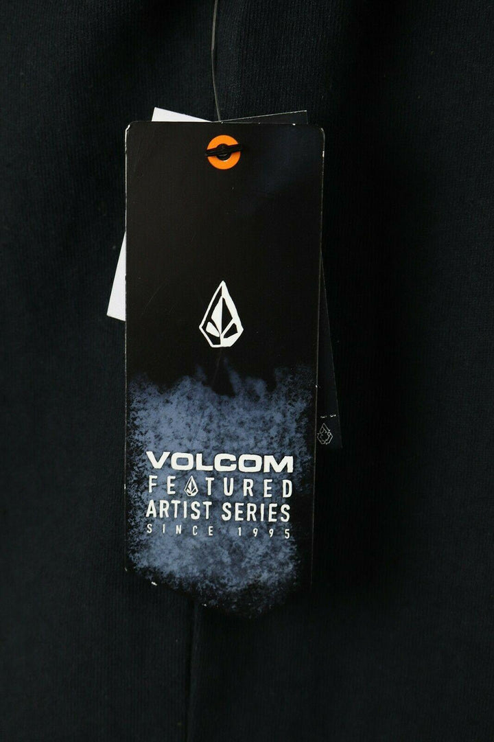 Volcom Men's Black Richard French S/S T-Shirt (S44)