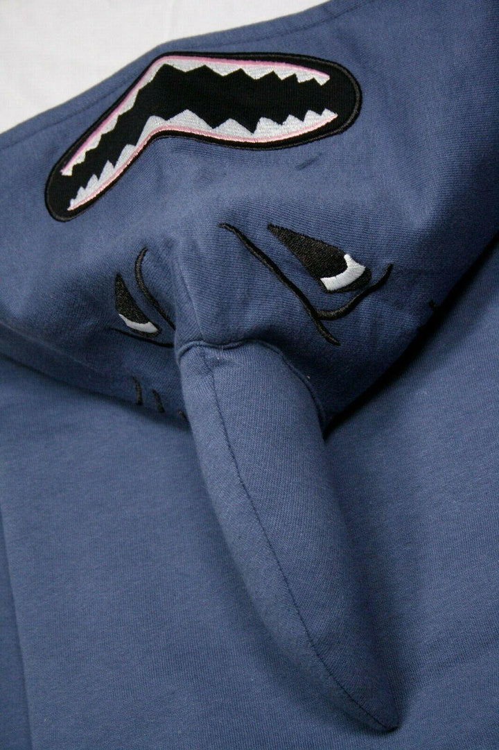 Wild Child Hoodies Kid's Blue Shark Pull Over Hoodie (S01)
