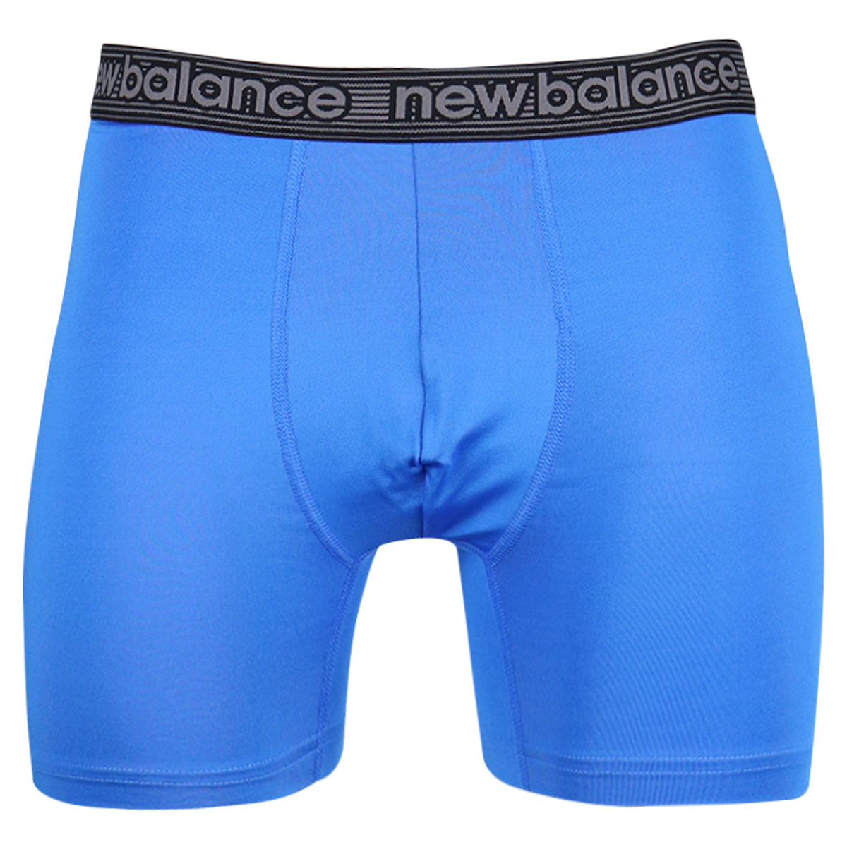 New Balance Men's Black, Navy, Bright Blue 4 Pack Boxer Brief (S04)