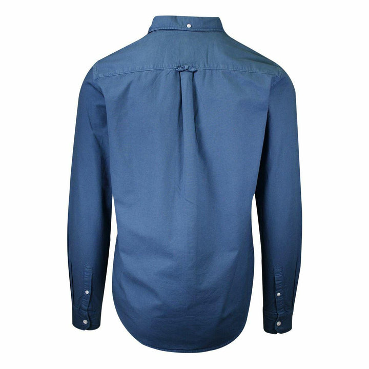 Superdry Men's Teal Lined Dried Oxford L/S Woven Shirt