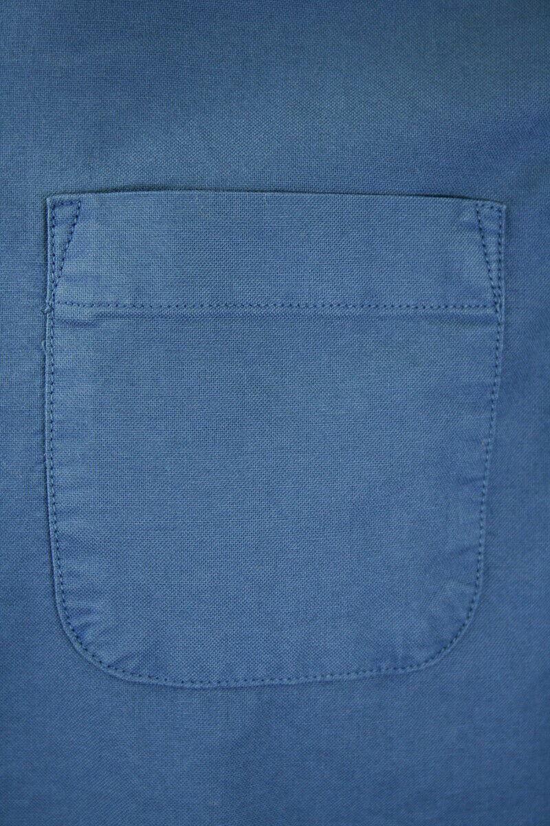 Superdry Men's Teal Lined Dried Oxford L/S Woven Shirt