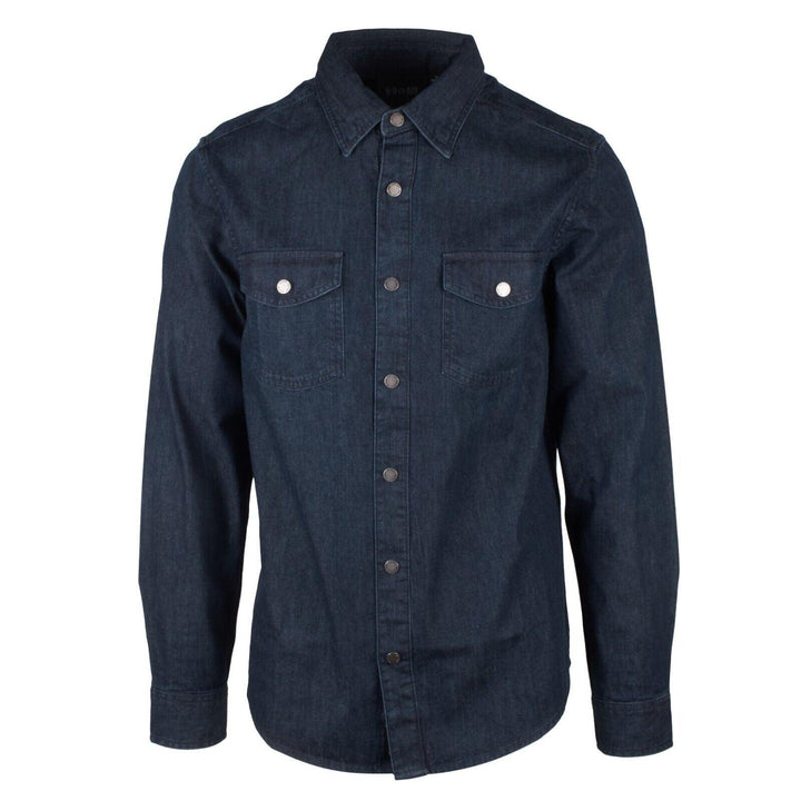 HD Branded Men's Blue Artist Drive H-D ADV Denim L/S Woven Shirt (S49A)