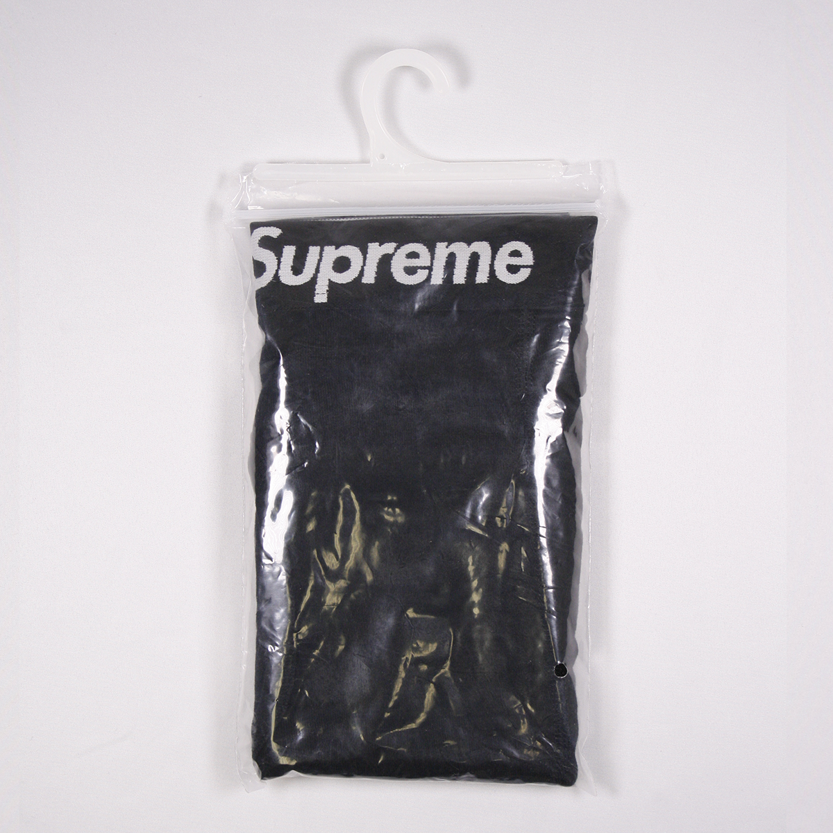 Supreme Men's 100% Authentic Single Pack Black Boxer Briefs