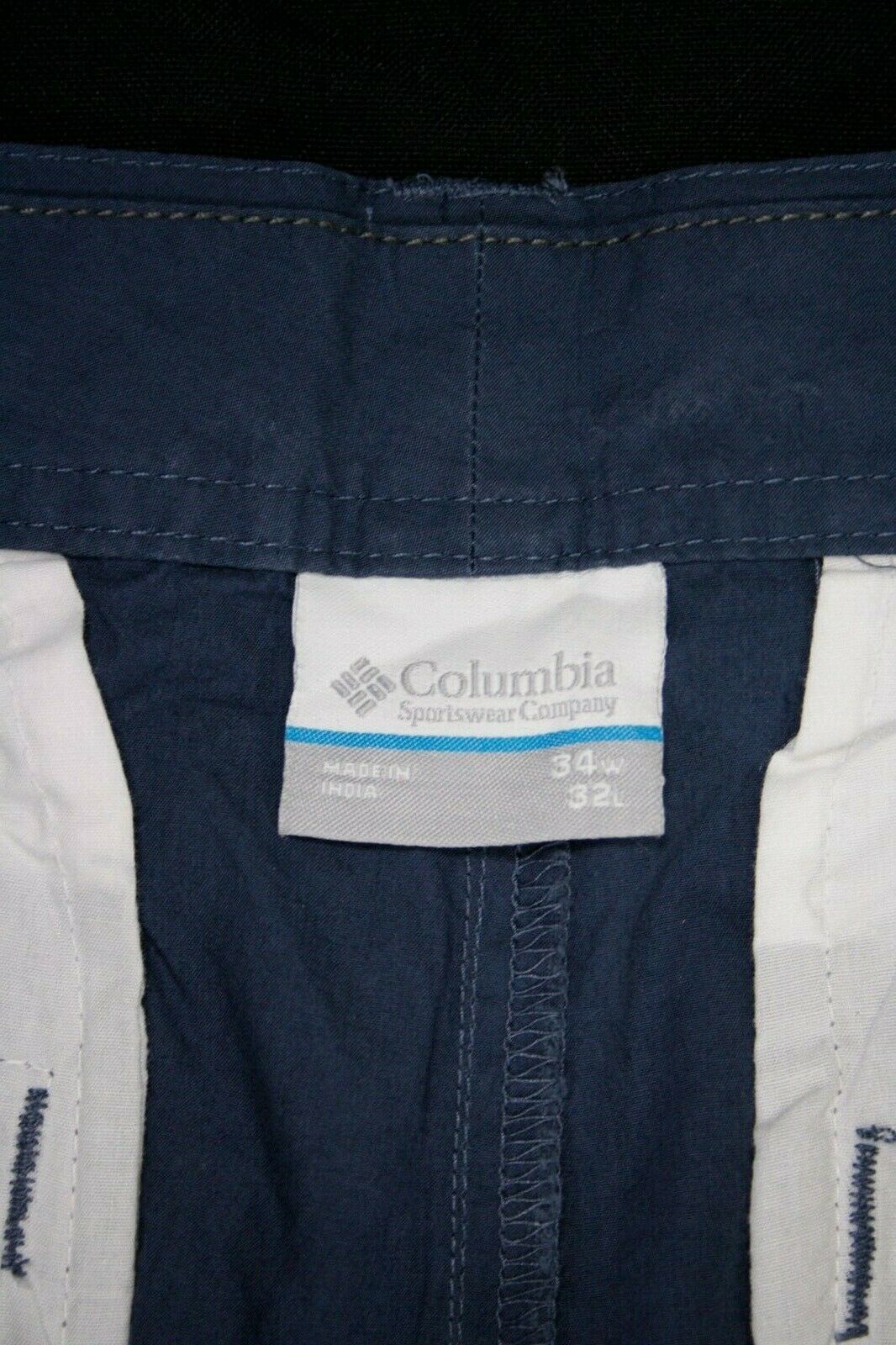 Columbia Men's Blue Washed Out Straight Fit Pants