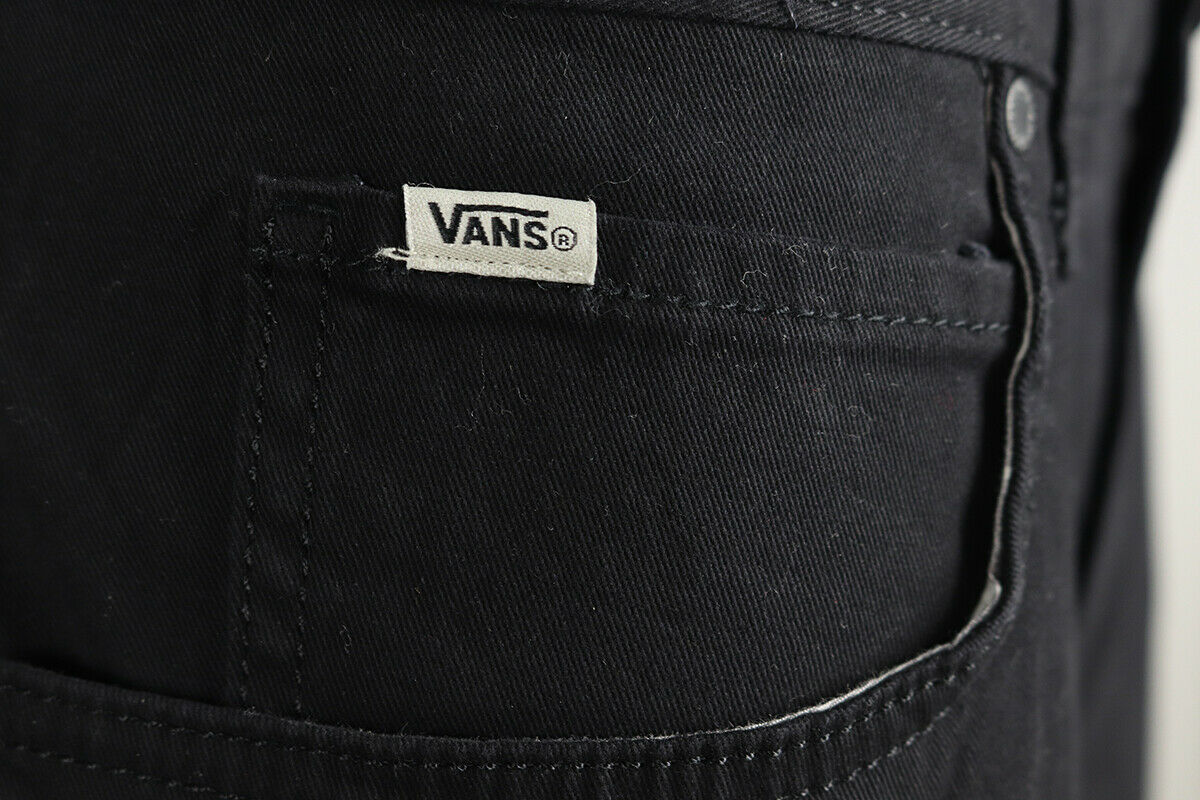 Vans Men's Black Walter 5-Pocket Classic Chino Short