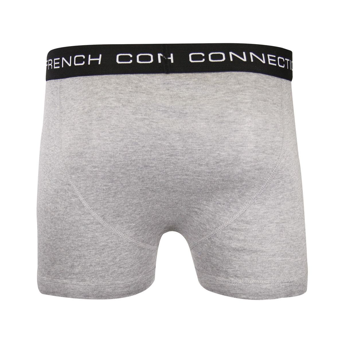 French Connection Men's 3 Pack Grey w/ Black Strap Boxer Briefs (S13)
