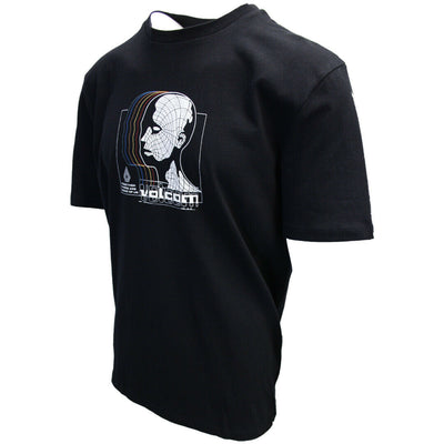 Volcom Men's Black Gridlock BXY Crew S/S T-Shirts (S13)