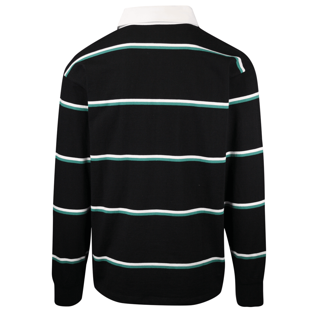 OBEY Men's Horizontal Stripe Button L/S Polo Shirt (S04)