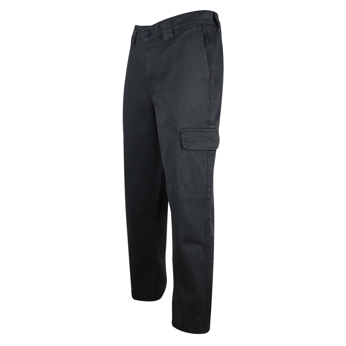 Topman Men's Charcoal Considered Wide Leg Cargo Pants (214)