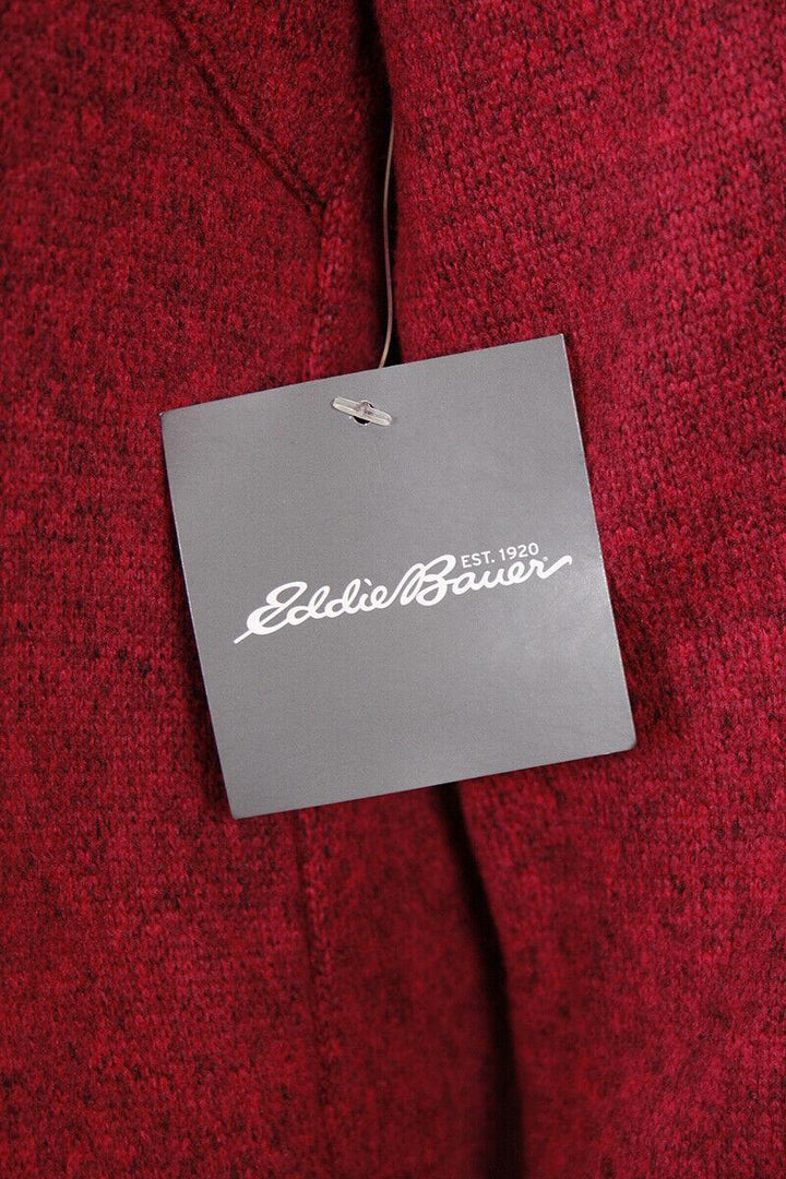 Eddie Bauer Women's Three Snap On Button Mock Neck Sweater (S04)