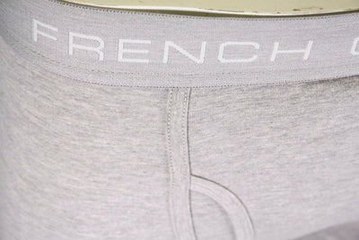 French Connection Men's 3 Pack Grey w/ Grey Strap Boxer Briefs (S11)