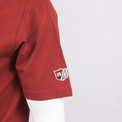 Wilson Staff Men's Garnet S/S Polo Shirt