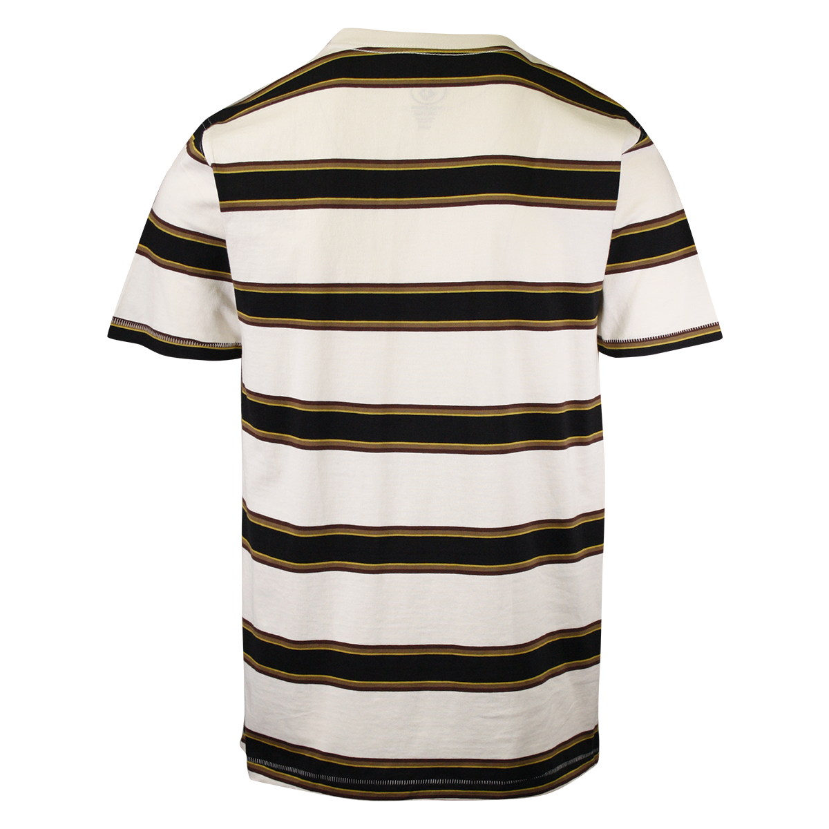 Volcom Men's Primer Beige White Da Fino Stripe Heather S/S T-Shirt (S37)