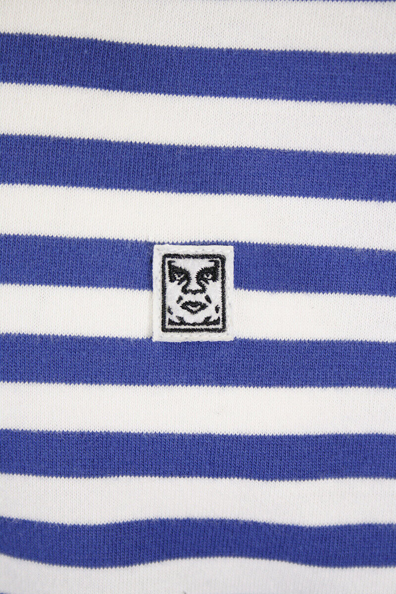 OBEY Men's 89 Icon II Striped L/S T-Shirt (S01)