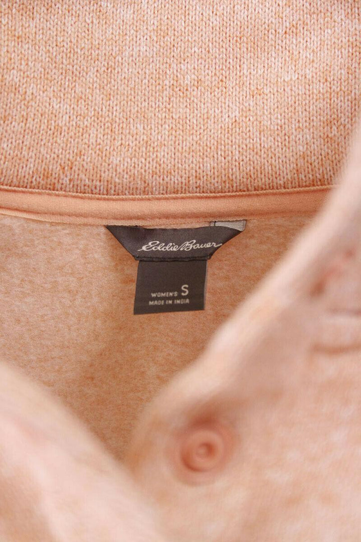 Eddie Bauer Women's Radiator Fleece 2.0 Snap Mock Neck Sweater (Retail $60)