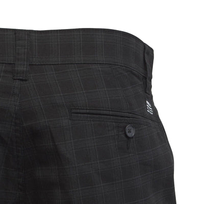 O'Neill Men's Dark Grey Horizon Plaid Chino Short