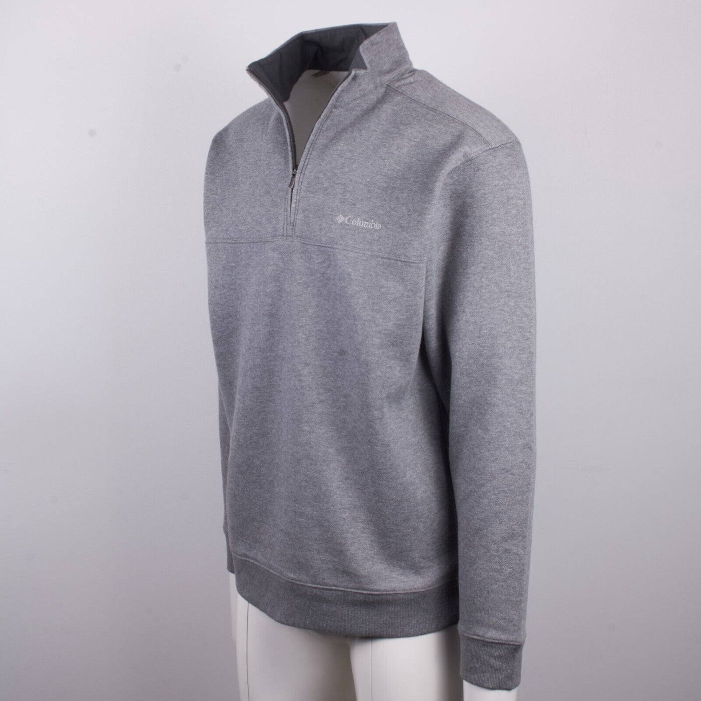 Columbia Men's Charcoal Heather Hart Mountain II Half Zip Fleece Sweater (030)