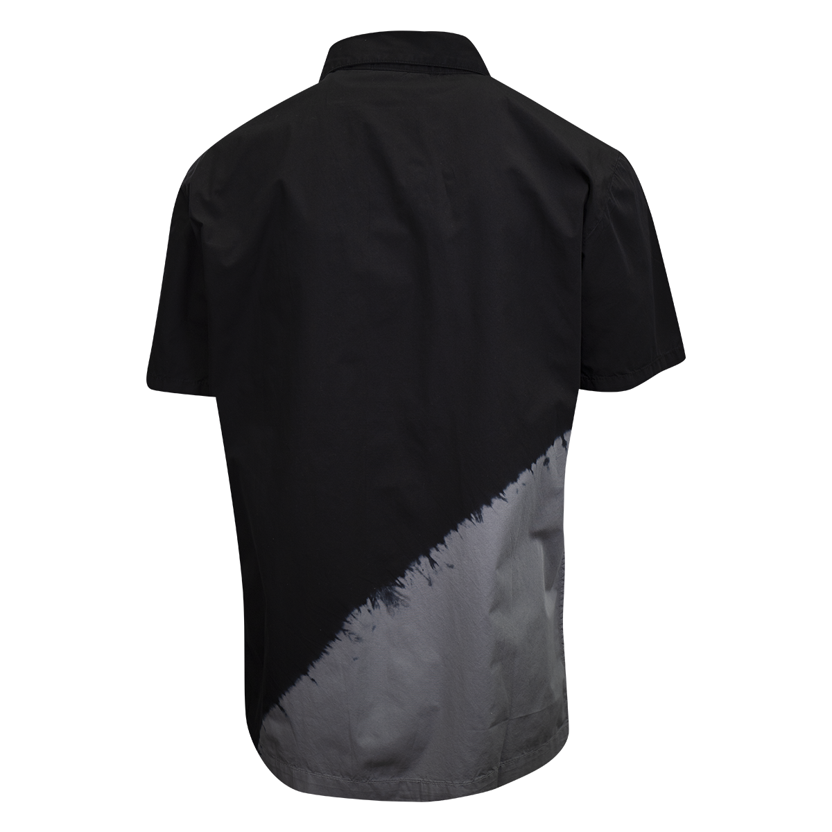 Harley-Davidson Men's Black Diagonal Paint S/S Woven Shirt (S09)