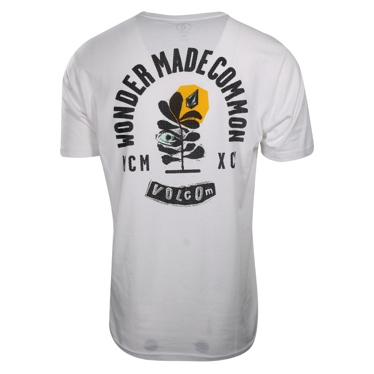 Volcom Men's White Wonder Made Common S/S T-Shirt (S22)