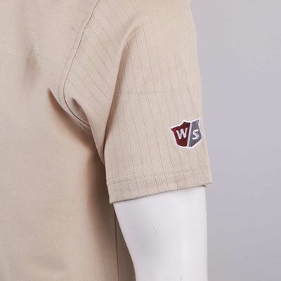 Wilson Staff Men's Latte S/S Polo Shirt