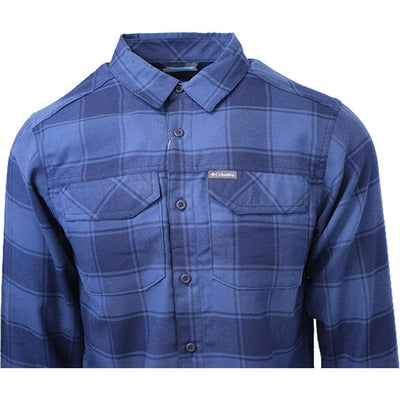 Columbia Men's Omni-Wick Kestrel Trail L/S Flannel Size XS