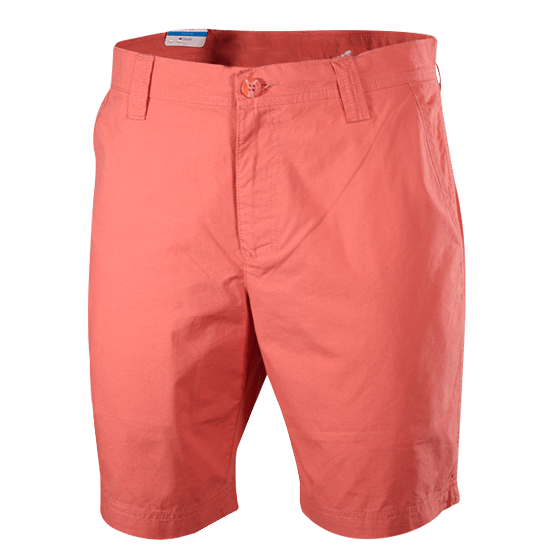 Columbia Men's Dark Coral Inseam 8" Washed Out Chino Short (Retail $40) 639