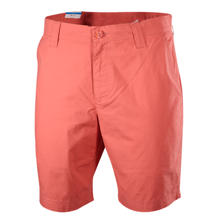 Columbia Men's Dark Coral Inseam 8" Washed Out Chino Short (Retail $40) 639
