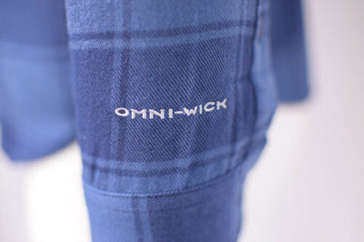 Columbia Men's Omni-Wick Kestrel Trail L/S Flannel Size XS