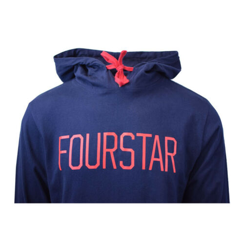 Fourstar Men's Navy Blue Light Weight L/S Pullover Hoodie
